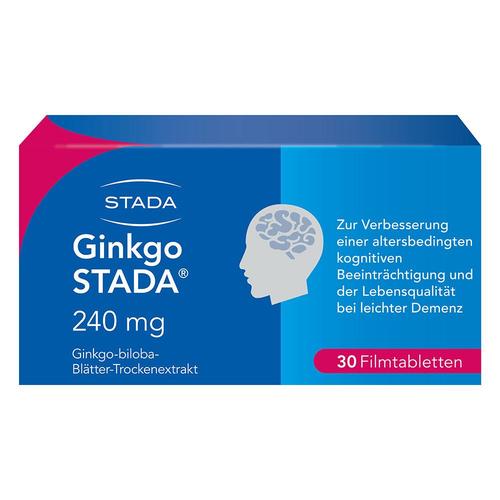 Ginkgo Stada 240 mg Filmtabletten 30 St