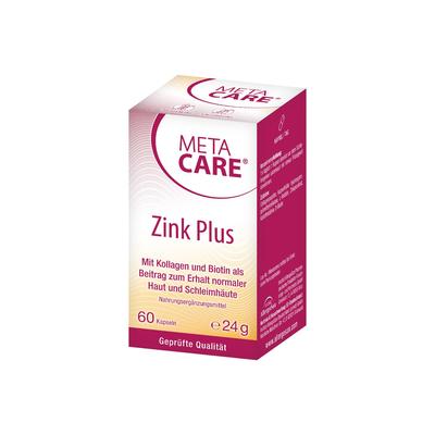 Meta-Care Zink+ Kapseln 60 St Image