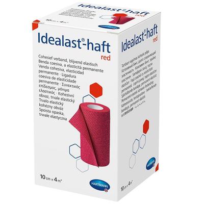 IDEALAST-haft color Binde 10 cmx4 m rot 1 St Binden Image