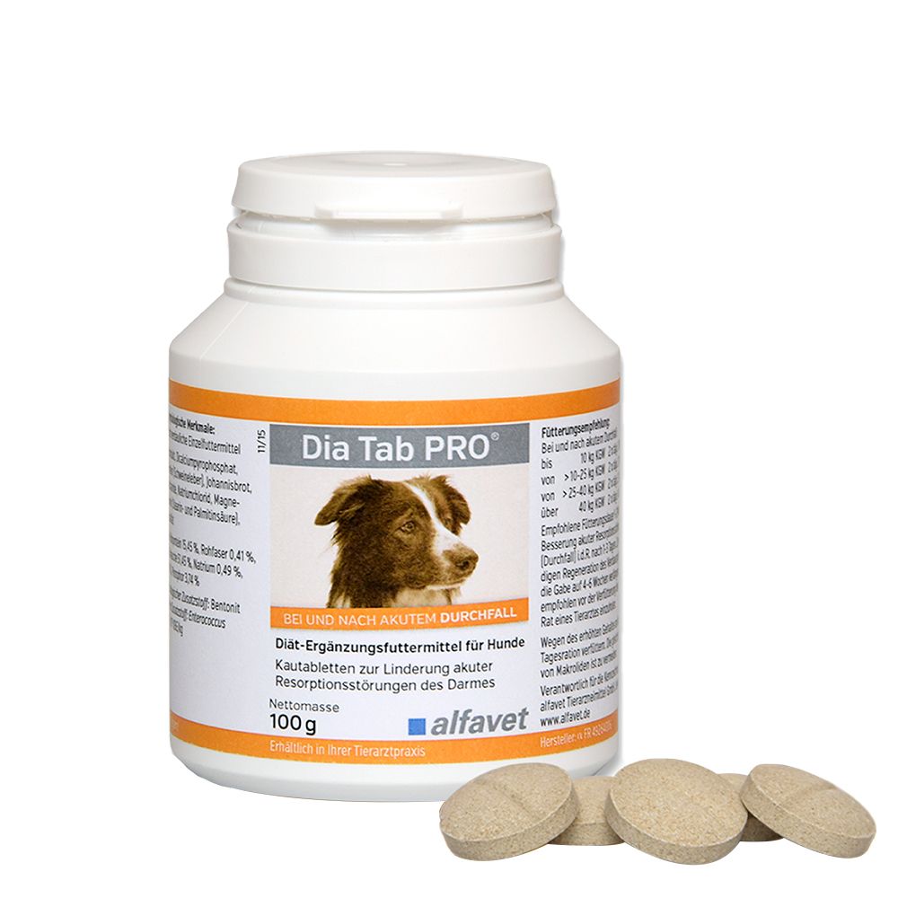 DIA TAB PRO Kautabletten f.Hunde/Katzen 100 g Image