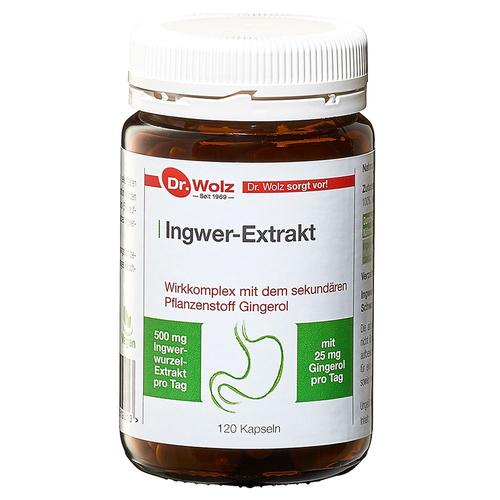 Ingwer Extrakt Dr.Wolz Kapseln 120 St