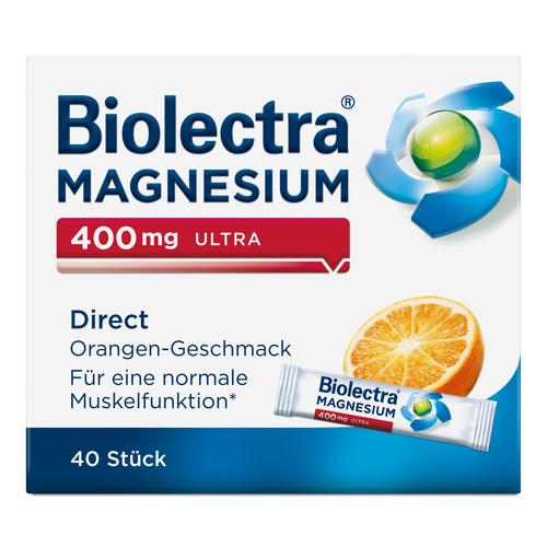 Biolectra Magnesium 400 mg ultra Direct Orange 40 St Pellets