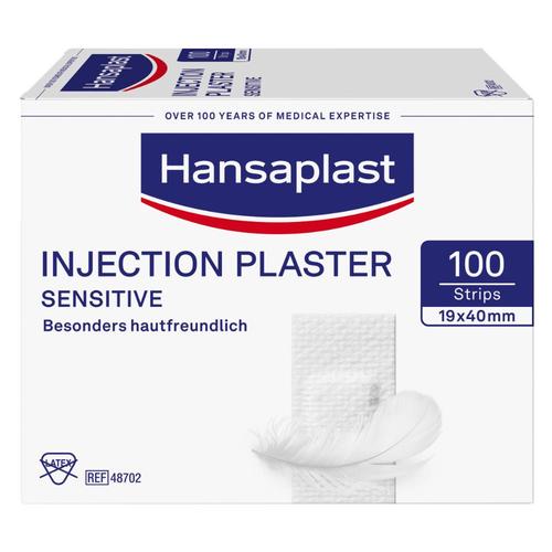 Hansaplast Sensitive Injektionspflaster 1,9x4 cm 100 St Pflaster