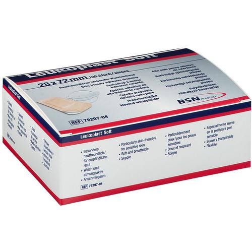 Leukoplast soft Pflasterstrips 28x72 mm 100 St Pflaster