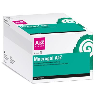 Macrogol AbZ Plv.z.Her.e.Lsg.z.Einnehmen 50 St Pulver zur Herstellung einer Lösung zum Einnehmen Image