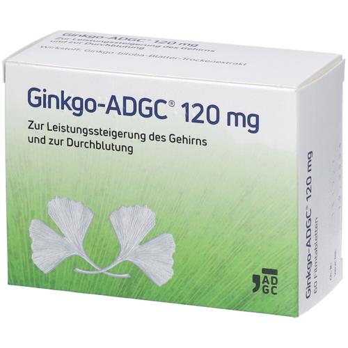 Ginkgo Adgc 120 mg Filmtabletten 60 St