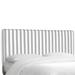 Breakwater Bay Ora Panel Headboard Upholstered/Cotton in Gray/Black | 82 W in | Wayfair 13866742906147EBB8326942CF2F7771