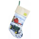 Kurt S. Adler 41639 - JR7101 19"JOHN DEERE STOCKING Christmas Tree Stocking Ornament