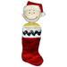 Kurt S. Adler 18216 - PN7117 21"CHARLIE BROWN PLUSH HEAD STOCKNG Christmas Tree Stocking Ornament