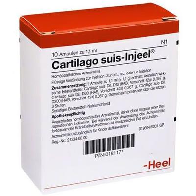 Cartilago suis Injeel forte Ampullen 10 St Image