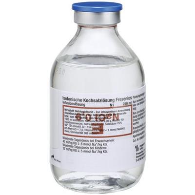 Kochsalzlösung 0,9% Glasfl.Fresenius 10x250 ml Infusionslösung Image
