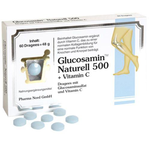 Glucosamin Naturell 500 mg Pharma Nord Dragees 60 St