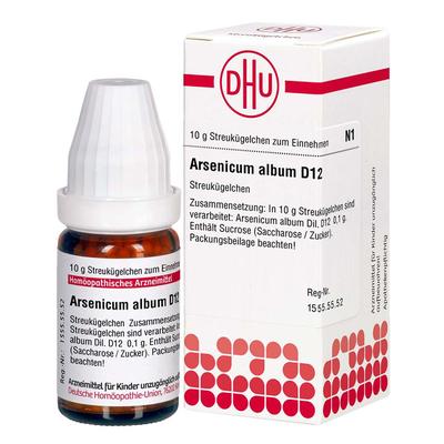 Arsenicum Album D 12 Globuli 10 g Image