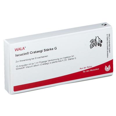 Iscucin crataegi Stärke G Ampullen 10x1 ml Image