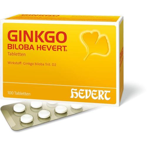 Ginkgo Biloba Hevert Tabletten 100 St