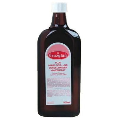 Cruzylan Plus Mund-/Spül- u.Gurgelwasserkonzentrat 500 ml Tropfen Image