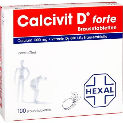 Calcivit D forte Brausetabletten 100 St Image