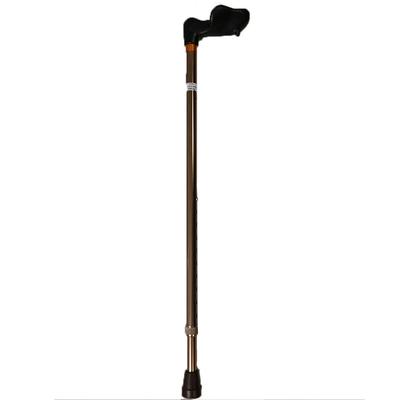 Krankenstock anat.rechts höhenv.Leichtm.bronze 1 St Kranken-/Gehstock Image