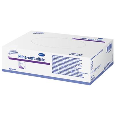 Peha-Soft nitrile Unt.Handsch.unste.puderfrei L 100 St Handschuhe Image