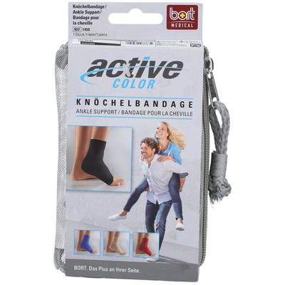 Bort ActiveColor Knöchelbandage XL schwarz 1 St Bandage(s) Image