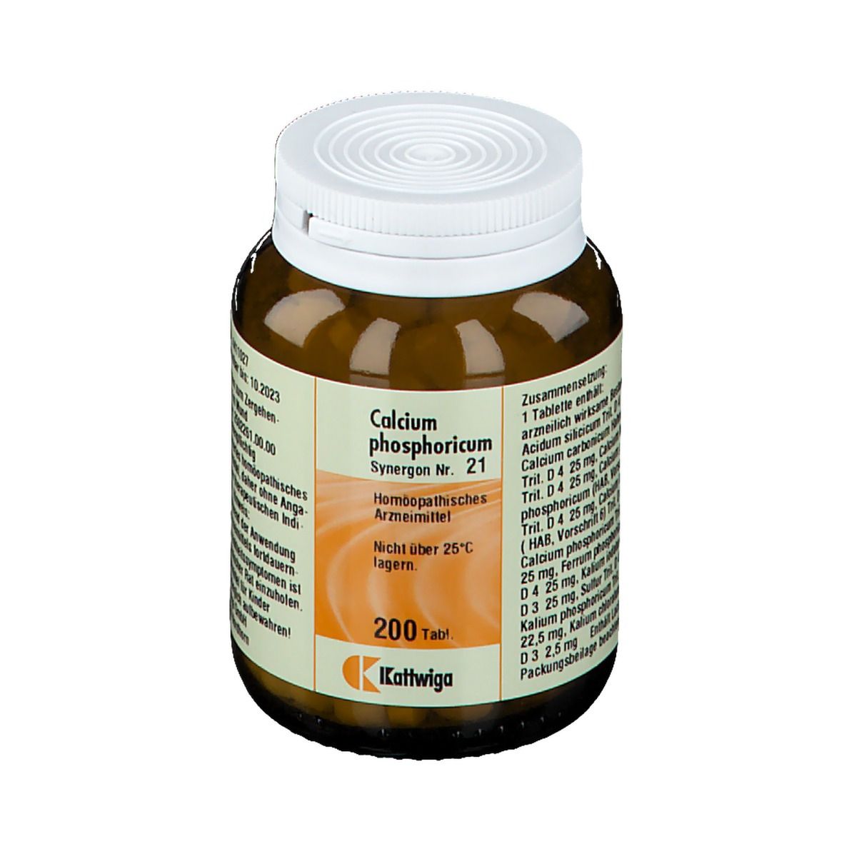 Synergon Komplex 21 Calcium phosphoricum Tabletten 200 St Image
