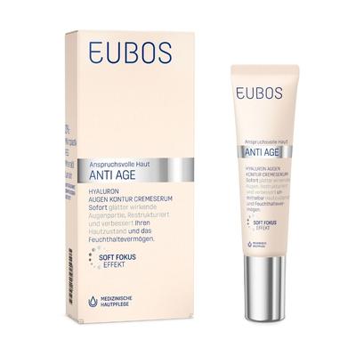 Eubos Sensitive Hyaluron Augen Kontur CremeSerum 15 ml Augencreme Image