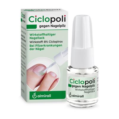 Ciclopoli gegen Nagelpilz wirkstoffhalt.Nagellack 3,3 ml Wirkstoffhaltiger Nagellack Image