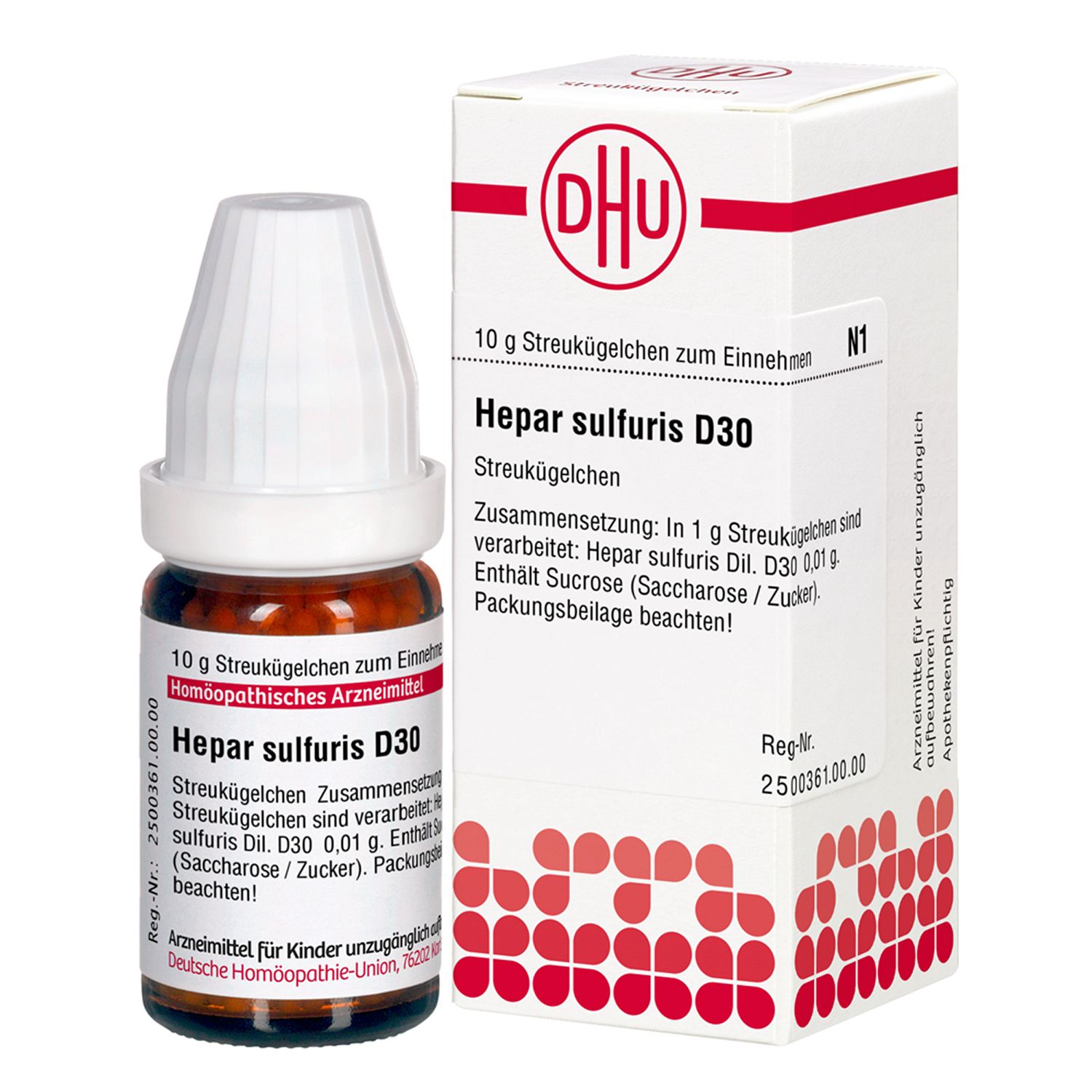 Hepar Sulfuris D 30 Globuli 10 g Image