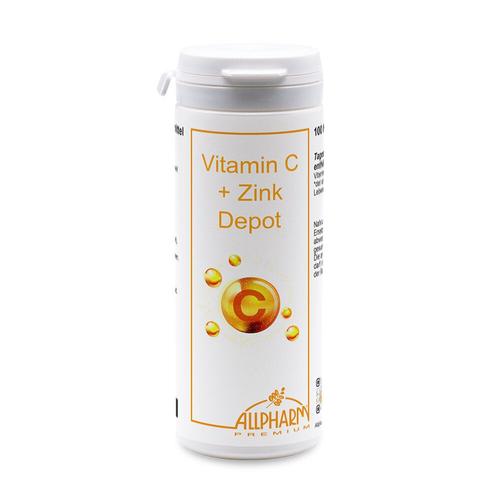 Vitamin C+Zink Depot Kapseln 100 St