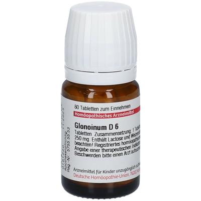 Glonoinum D 6 Tabletten 80 St Image