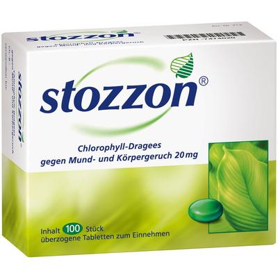 Stozzon Chlorophyll überzogene Tabletten 100 St Überzogene Image