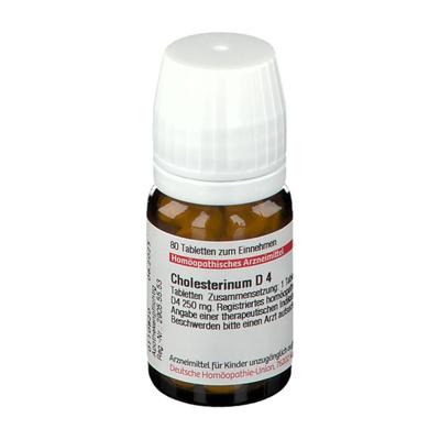 Cholesterinum D 4 Tabletten 80 St Image