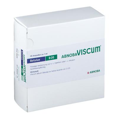 Abnobaviscum Betulae D 20 Ampullen 48 St