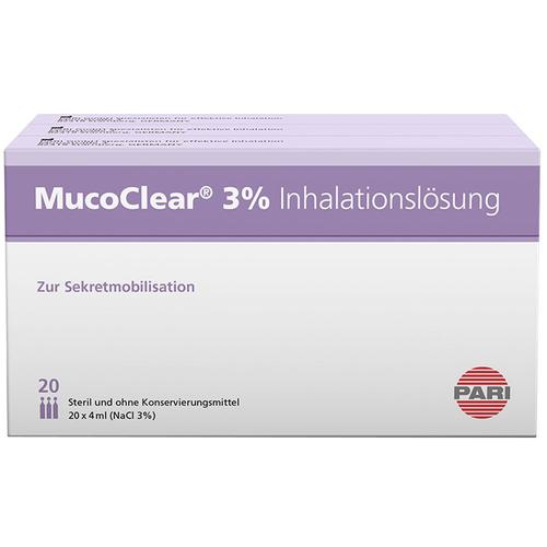 Mucoclear 3% NaCl Inhalationslösung 60x4 ml
