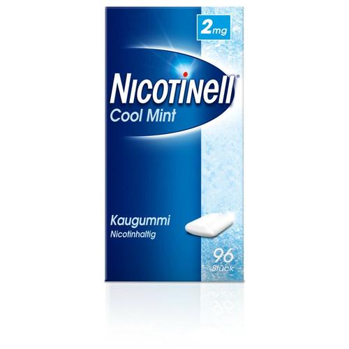Nicotinell Kaugummi Cool Mint 2 mg 96 St