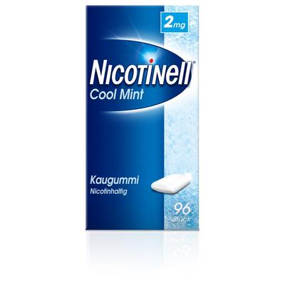 Nicotinell Kaugummi Cool Mint 2 mg 96 St Image