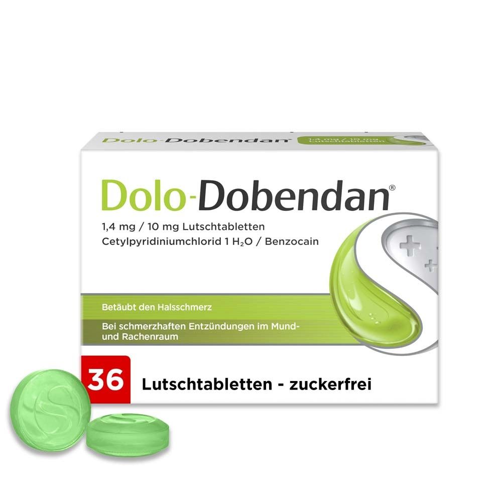 Dolo-Dobendan 1,4 mg/10 mg Lutschtabletten 48 St Image