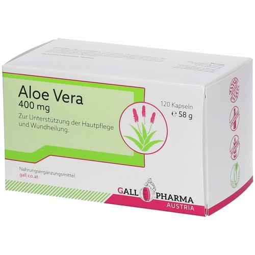 Aloe Vera 400 mg GPH Kapseln 120 St