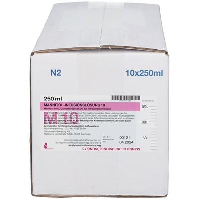 Mannitol Inf.-Lsg. 10 10x250 ml Infusionslösung Image