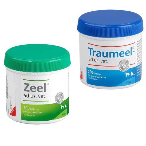 Traumeel Zeel vet Set 2x500 St Tabletten