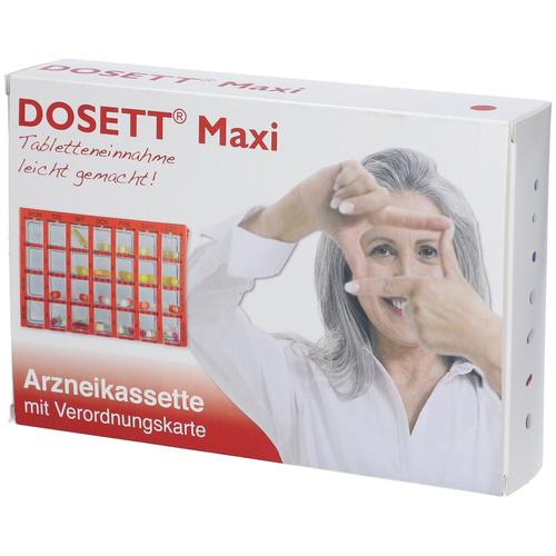 Dosett Maxi Arzneikassette rot 1 St Dose