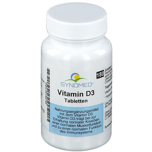 Vitamin D3 Synomed Tabletten 180 St