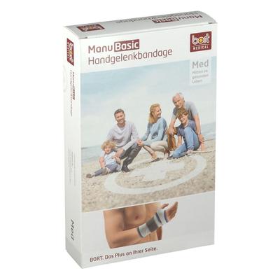Bort ManuBasic Bandage rechts XL schwarz 1 St Bandage(s) Image