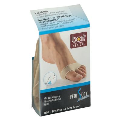 Bort PediSoft TexLine Vorfuß Pad large 2 St Bandage(s) Image