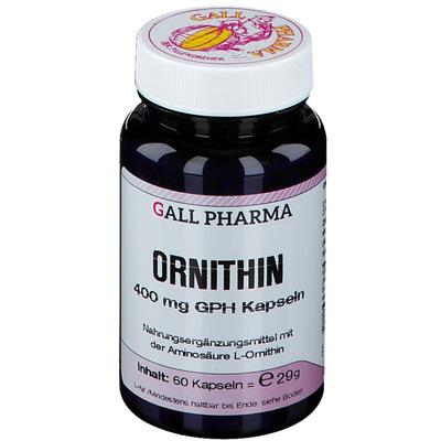 Ornithin 400 mg GPH Kapseln 60 St Image
