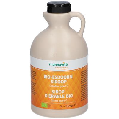 Mannavita Ahornsiroop Graad C ok Nlfr 1 l Sirup Image