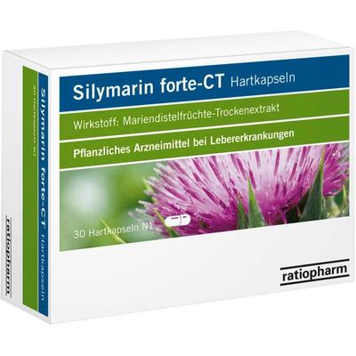 Silymarin forte-CT Hartkapseln 30 St Image