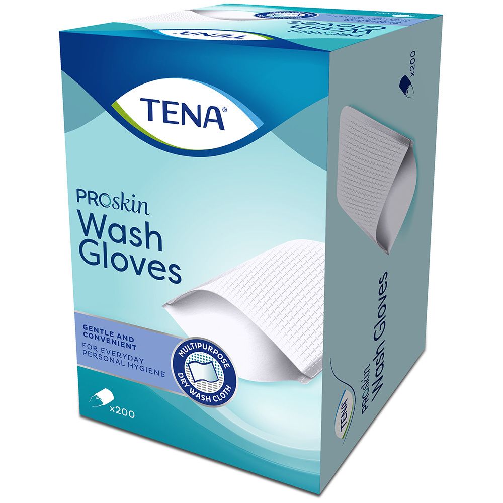 Tena Wash Glove 200 St Handschuhe Image