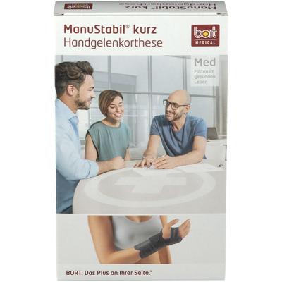 Bort ManuStabil kurz links L schwarz 1 St Bandage(s) Image
