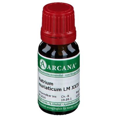 Natrium Muriaticum LM 24 Dilution 10 ml Image